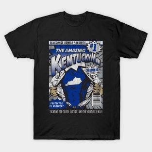 Kentucky Superhero Comic Book T-Shirt